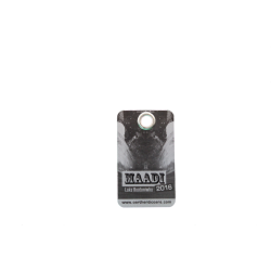 2016  Maadi Dog Tag