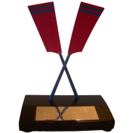 Oar Stand    [ for 2x  Crossed  Shortened Shaft Oars]