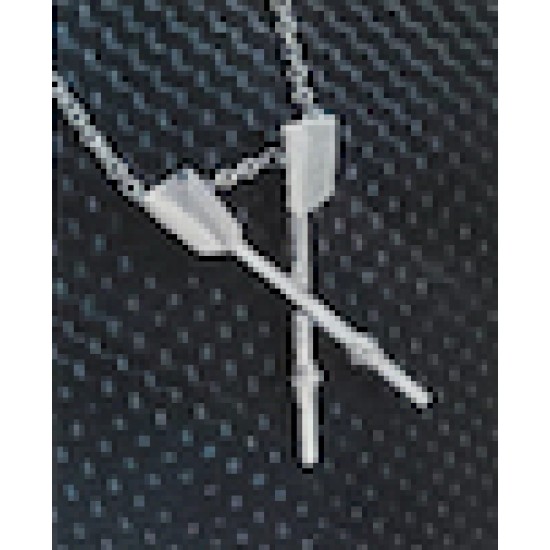 Large Crossed Oars  [ Pendant ]